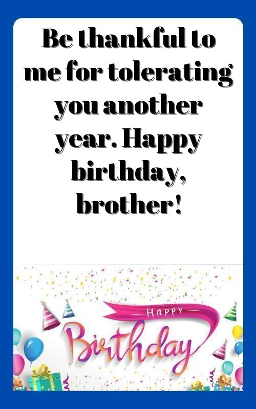 birthday status for brother hindi